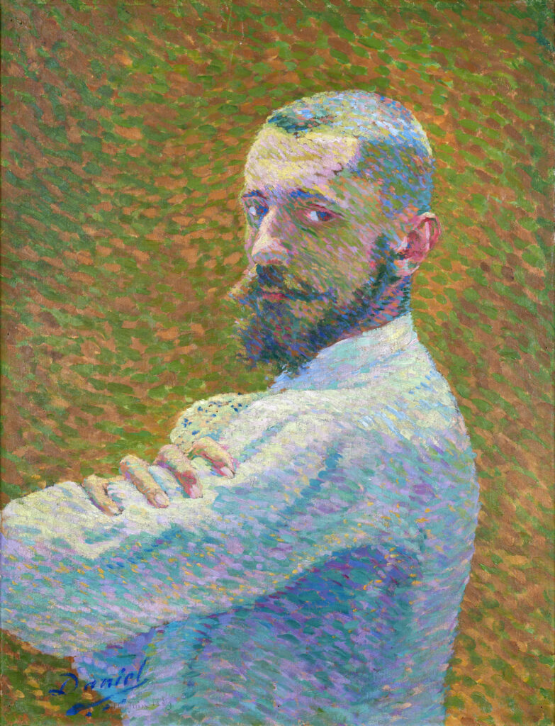 George Daniel de Monfreid, Autoportrait à la veste blanche, 1889