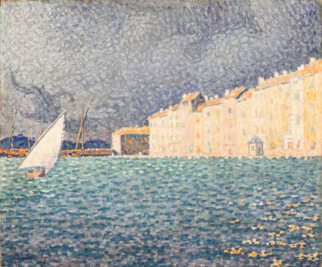 Paul Signac, Saint-Tropez, l'orage, 1895 