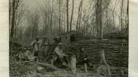 exposition-tranchées-musée-de-la-grande-guerre-Tranchées de première ligne devant le Kahl-Berg Tirage photographique in Carnet n5 du Capitaine Schulz, avril 1915