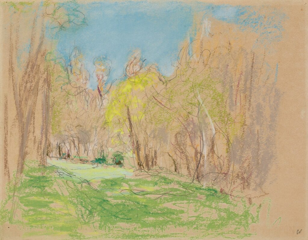 Édouard Vuillard, Allée aux Clayes, vers 1932-1938