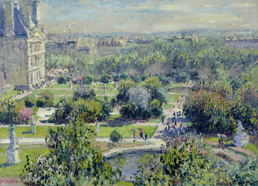 Claude Monet Les Tuileries, 1876 