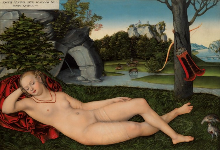 Lucas Cranach l'Ancien, Nymphe du printemps