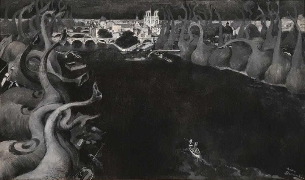 André Devambez, Macrobes, L'armée était là rangée sur les deux rives, 1910