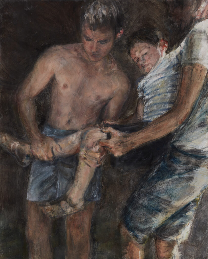 Christophe Abadie, Wounded boy 2, 2022