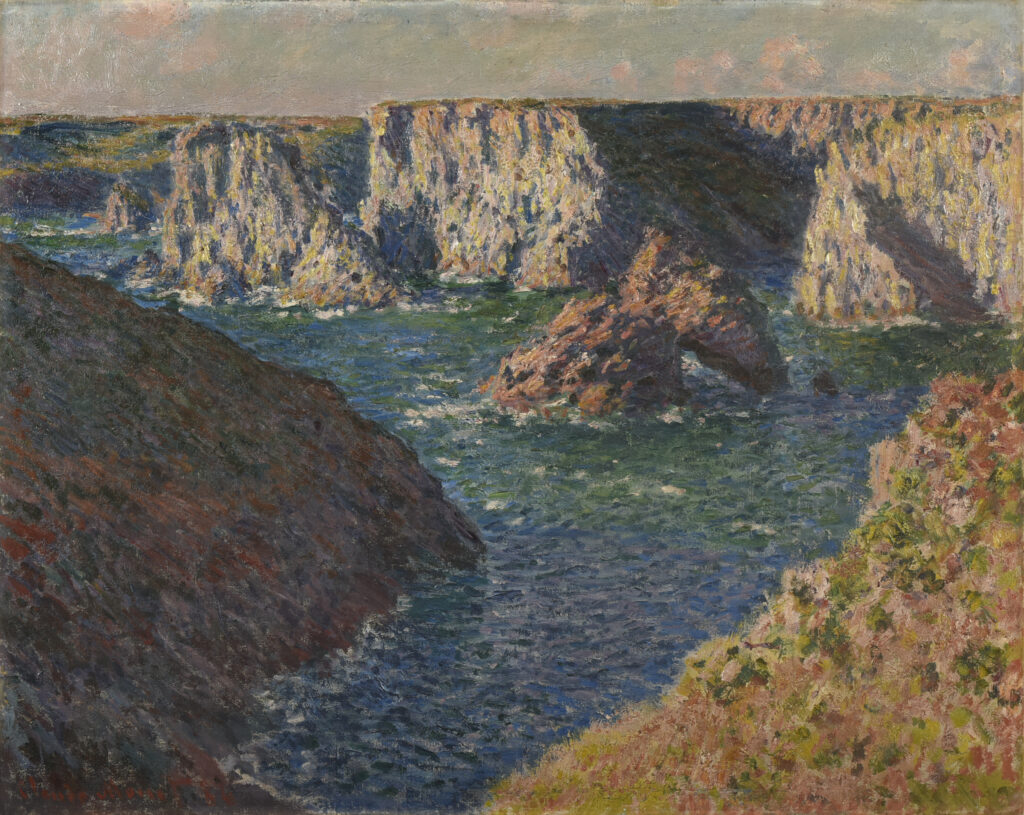 Claude Monet, Les rochers de Belle-Île, 1886