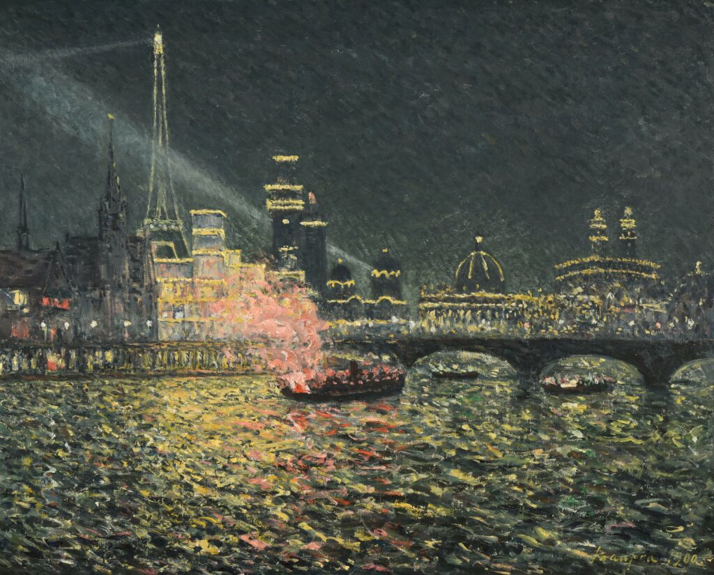 Maxime Maufra, Féerie nocture, Pont d’Iéna, 1900