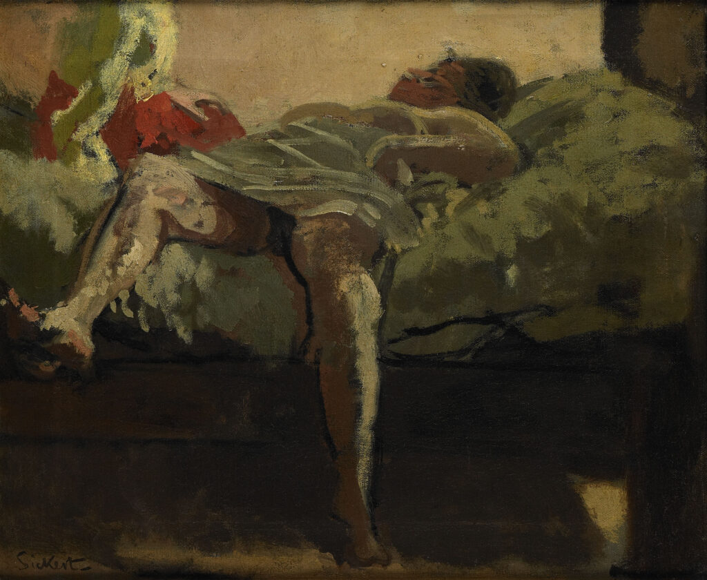 Walter Richard Sickert, Fille vénitienne allongée, 1903-1904