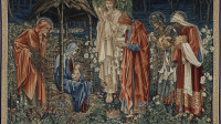 Exposition William Moris, La piscine de Roubaix, l'art dans tout, Edward Coley Burne-Jones, Sir, Adoration des Mages