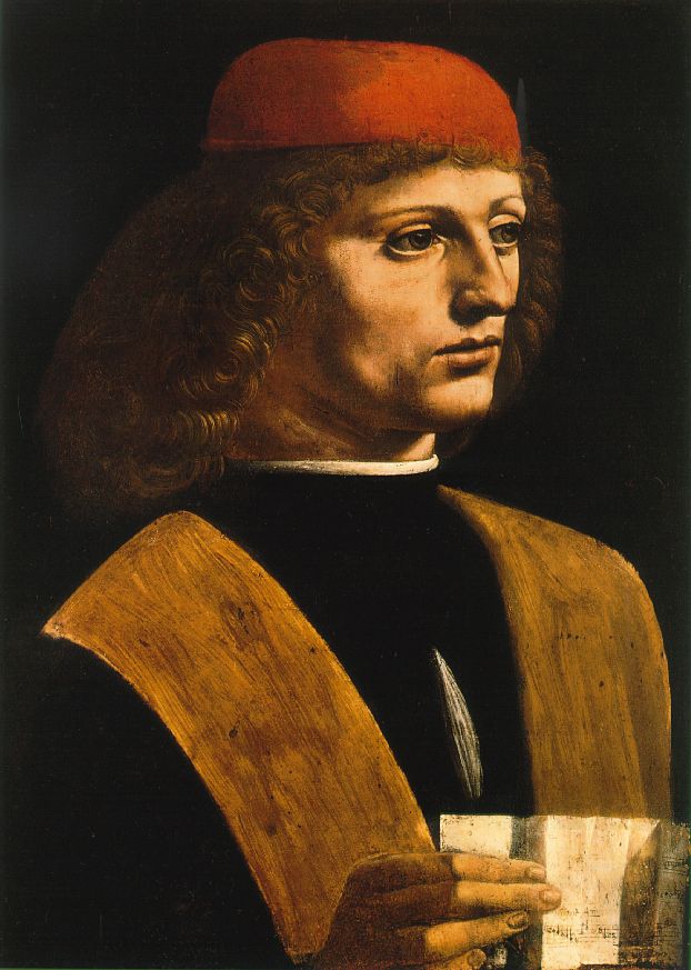 Portrait d'un musicien, Léonard de Vinci, 1485