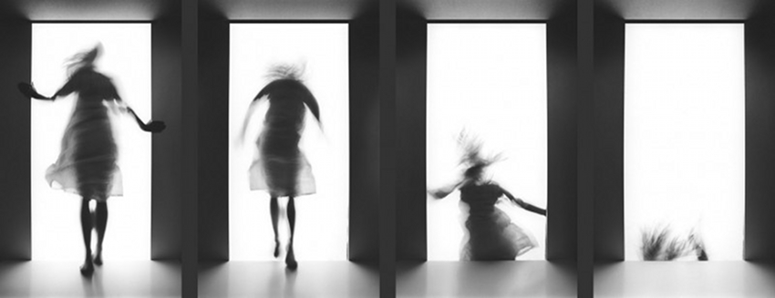 Demaison Laurence, Saute d'humeur, Photographie, défenestration, 2004