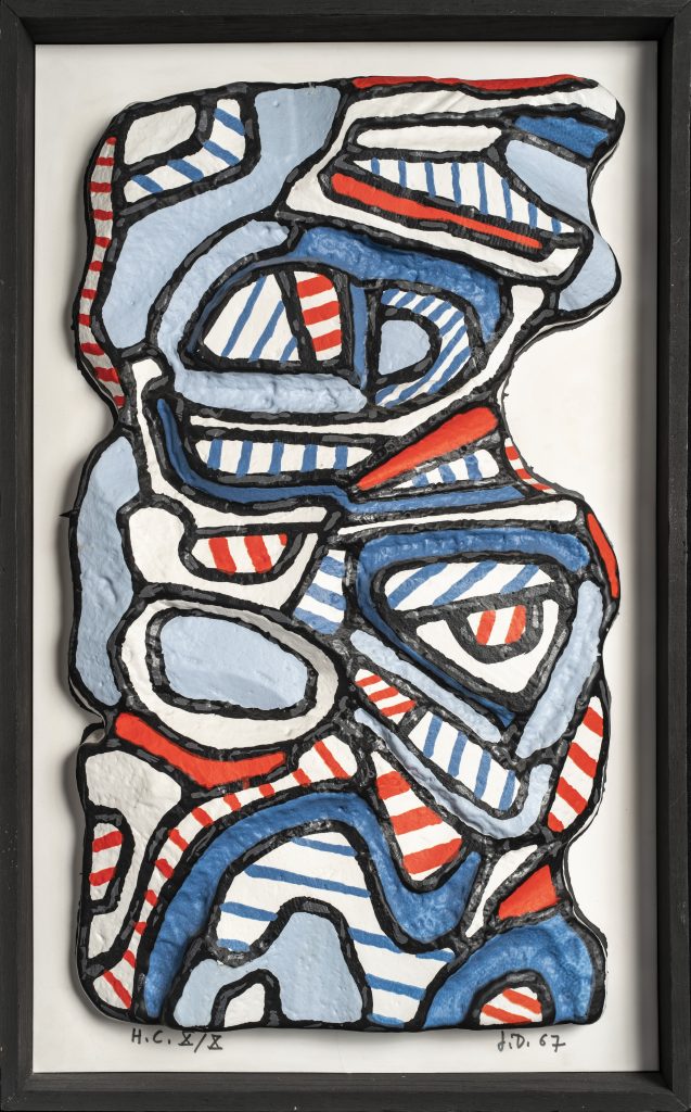 Jean Dubuffet, Personnage mi-corps, 1967