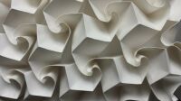 découverte artiste polly verity origami 3D floral twist