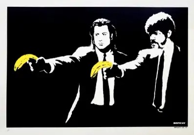 Banksy, Pulp Fiction, 2004