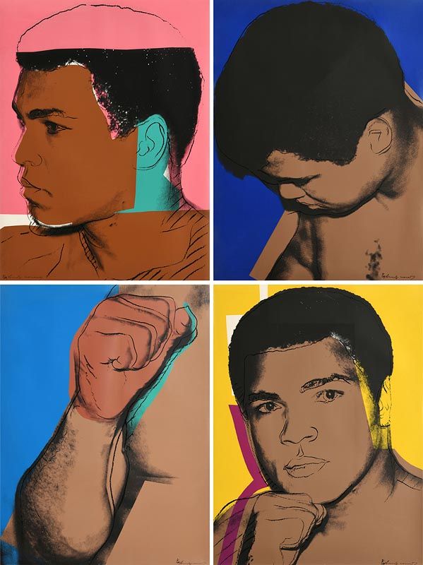 Andy Warhol, Muhammad Ali, 1978