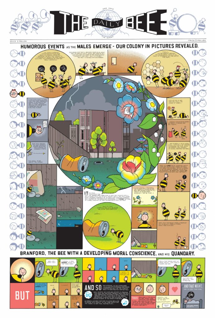Chris Ware, Building Stories – Bee Daily, couverture, 2012