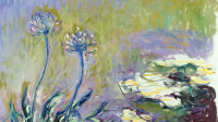 Exposition Claude Monet Joan Mitchell à la Fondation Louis Vuitton - Claude_Monet_Les_Agapanthes_1916-1919