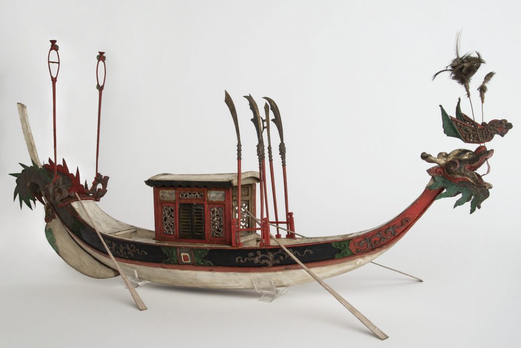 Modèle de tường-long , bateau-dragon , Fin du 19e siècle, Viêtnam
