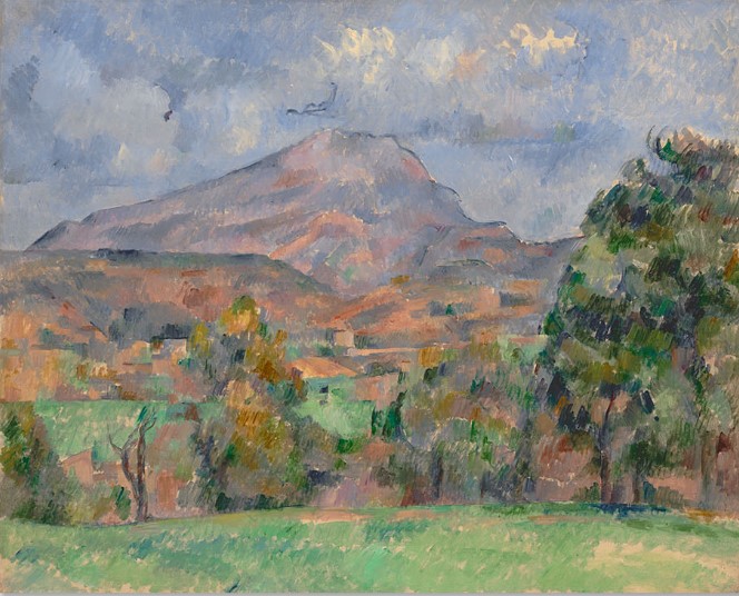 Cézanne, La Montagne Sainte-Victoire, 1888-90