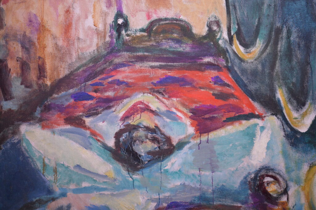 Vue de l'exposition Munch