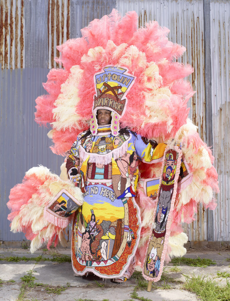 Costume de big chief, Mardi gras indian