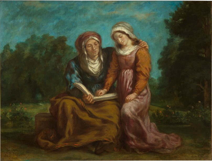 Eugène Delacroix, L'Education de la Vierge