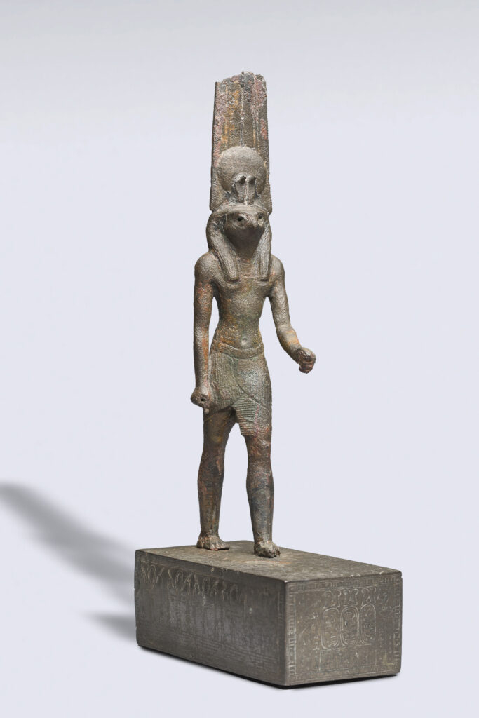  Amon-Rê-Montou, 715 av. J.-C.–332 av. J.-C., Égypte, bronze