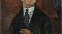 Modigliani Amedeo (1884-1920). Paris, musée de l'Orangerie. RF1960-44.
