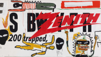 Exposition Basquiat Warhol - Fondation Louis Vuitton - jean-michel basquiat et andy warhol, collaboration no. 19 1984- 85