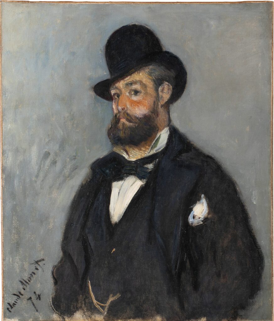Claude Monet, Portrait de Léon Monet, 1874