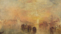 Exposition-Turner-Fondation Pierre Gianadda-Joseph Mallord William Turner, Départ pour le bal (San Martino)-1846