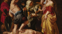 Vente aux enchères-Sotheby's-Pierre Paul Rubens-La tête de Saint Jean Baptiste présentée à Salomé-1609