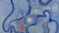 Exposition-Anna-Eva Bergman-Musée d'Art Moderne de Paris-Anna-Eva Bergman, (Sans titre), 1951