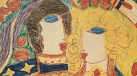 Exposition-La-Fabulorserie-Halle-Saint-Pierre-Aloïse, Affiche de l’inauguration de l’atelier Jacob, 1972