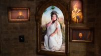Foto des Ausstellungsbesuches der Weltpremiere in Philadelphia.
Demnächst als Europapremiere in Wien!