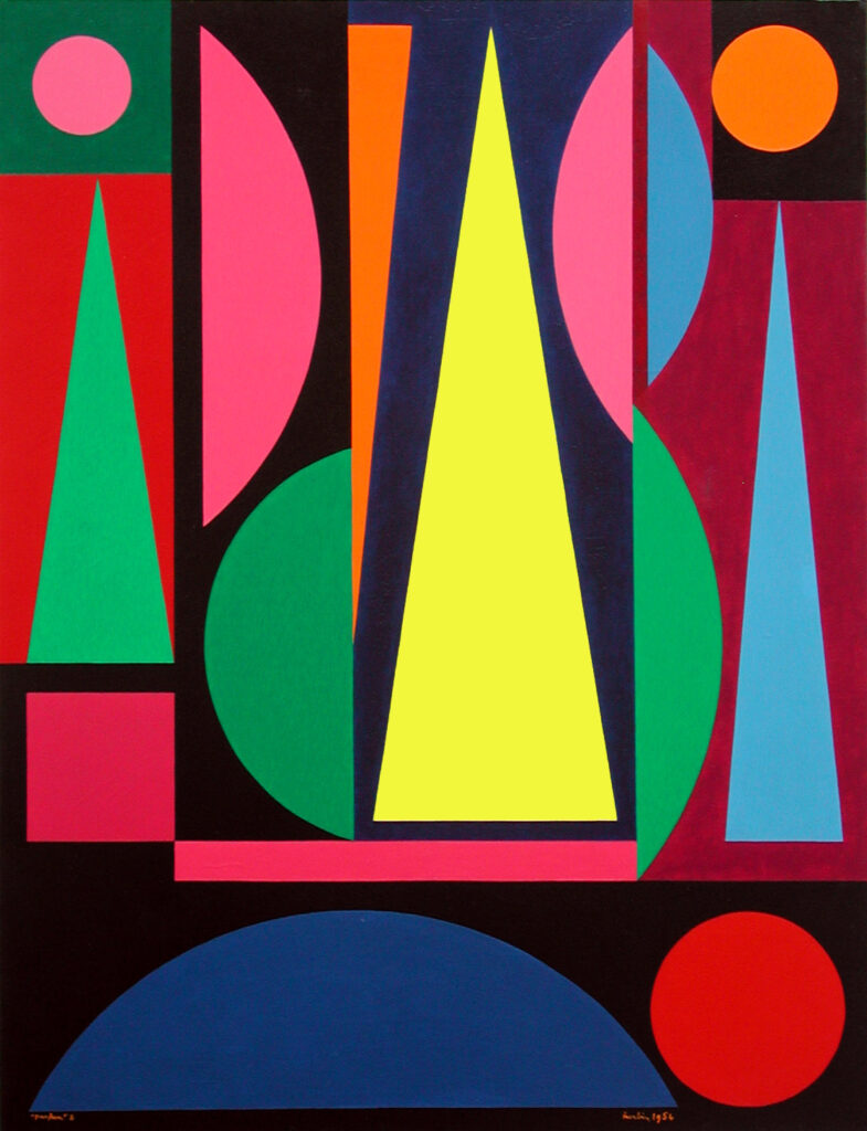 Auguste Herbin, Parfum n°2, 1954 Auguste Herbin, Parfum n°2, 1954