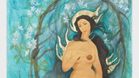 Exposition-Hiba Schahbaz-Galerie Almine Reich-Hiba Schahbaz, Burning Venus, 2022 copie