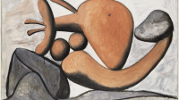 Exposition-Picasso et la Préhistoire-Musée Picasso-Pablo Picasso, Femme lancant une pierre, 1931
