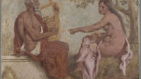 Exposition-Delacroix et les arts-Musée Delacroix-Eugene Delacroix, Anacreon et une jeune fille, 1834