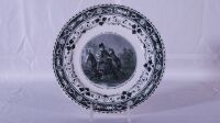 Exposition-Veiller sur la cité-Musée de la gendarimerie nationale-Assiette « sauvetage pendant une inondation »