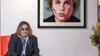 peinture-johnny-depp-friends-and-heroes-II-castle-fine-art-gallery