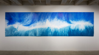 Photo de l'exposition Après nous, le déluge-Domaine de Kerguéhennec-Mâkhi Xenakis, Grande vague, 2022