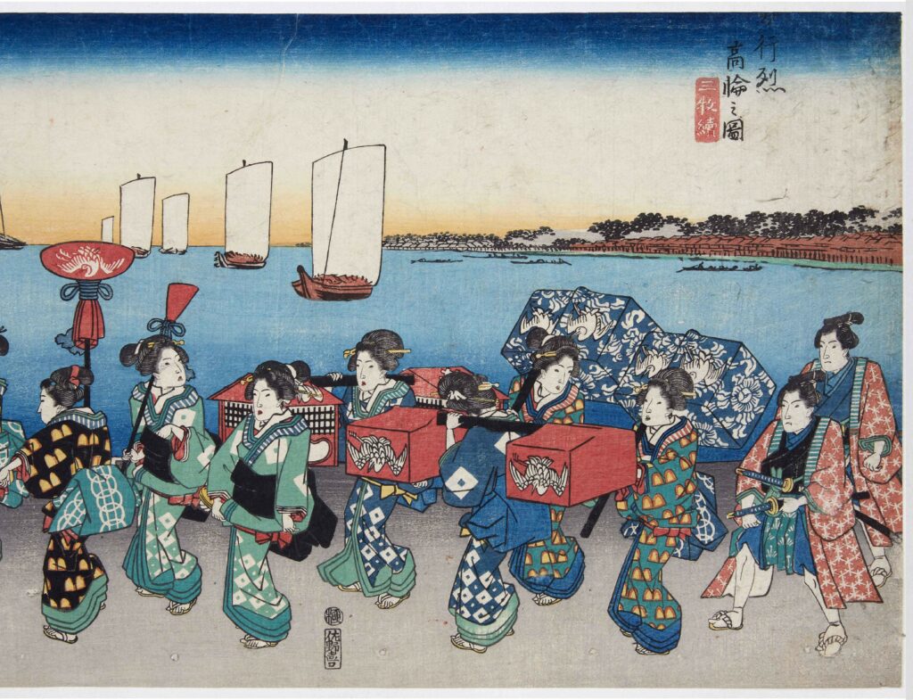 vends véritables estampes japonaises de Hiroshige : les plus belles  vagues - paris-vente-veritables-estampes-objets-art-japon.overblog.com