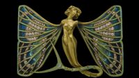 Exposition-Un art nouveau-Ecole des Arts Joailliers-René Lalique, Plaque de Cou Sylphide, vers 1900 (2)