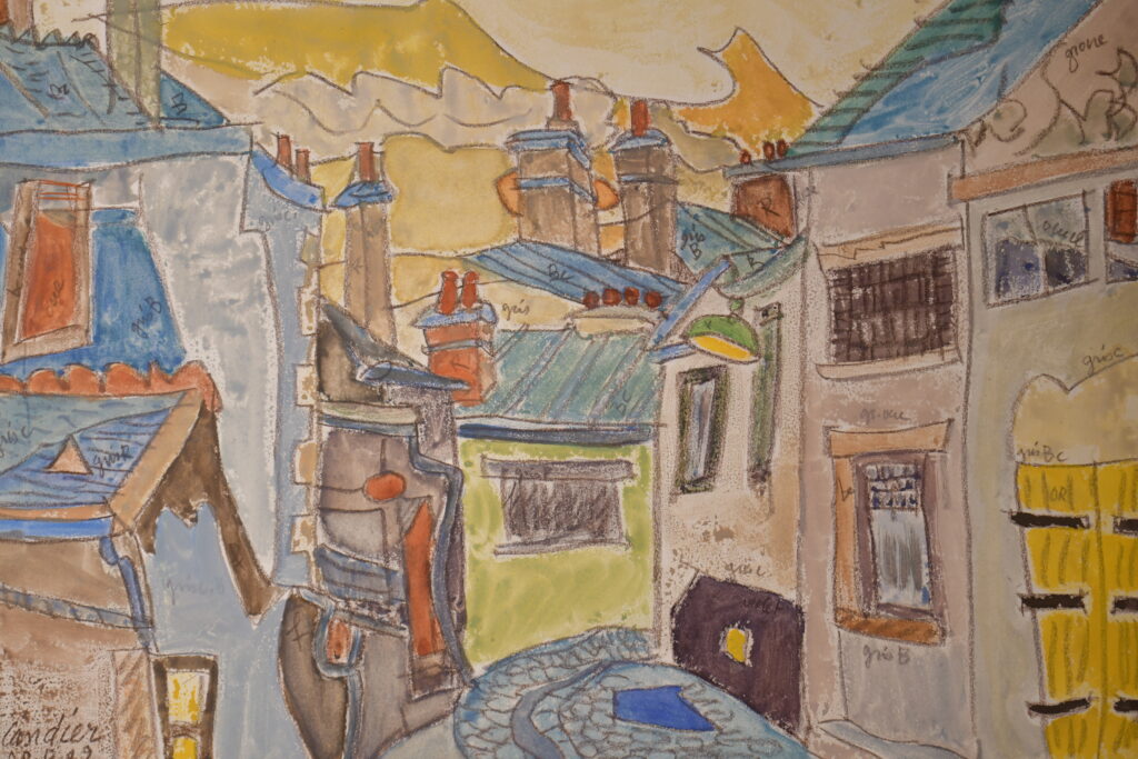 Vue de l'exposition Douce France