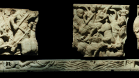 Exposition - Trésors Du Royaume de Lotharingie - Musée de La Marine - Sarcophage de Louis Le Pieux