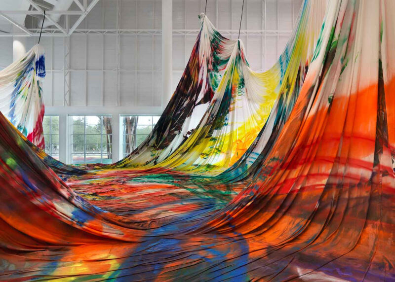 Katharina Grosse takes over the Center Pompidou-Metz