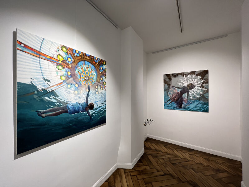 Les naïades d'Ivana Zivic à la Galerie Boris