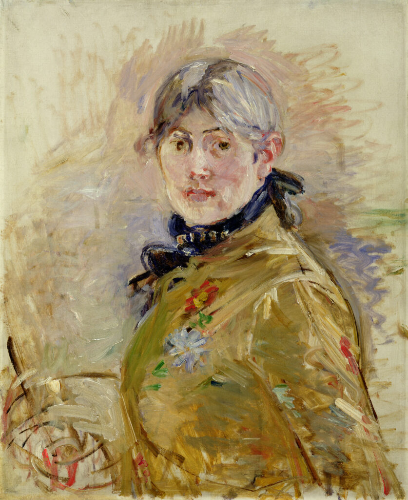Berthe Morisot, Autoportrait, 1885
