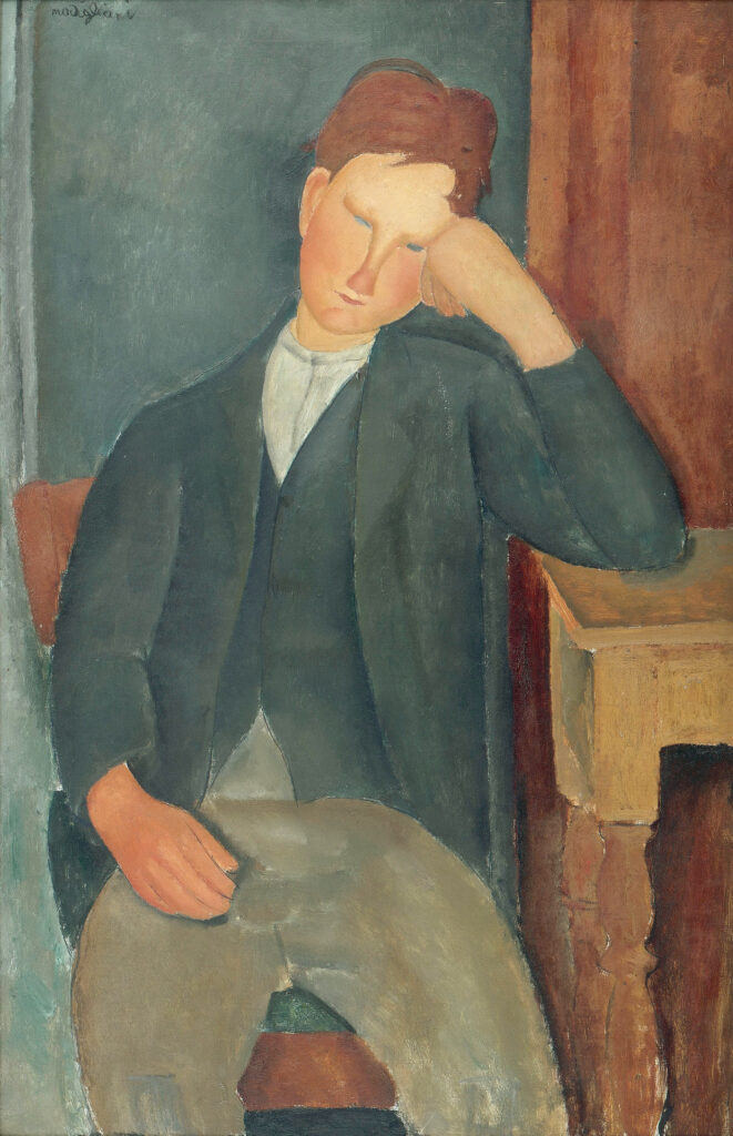 Amadeo Modigliani, Le Jeune Apprenti, 1917