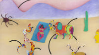 Exposition - Tableaux éclatés - Galerie Vallois - Bepe Arizona - 1993